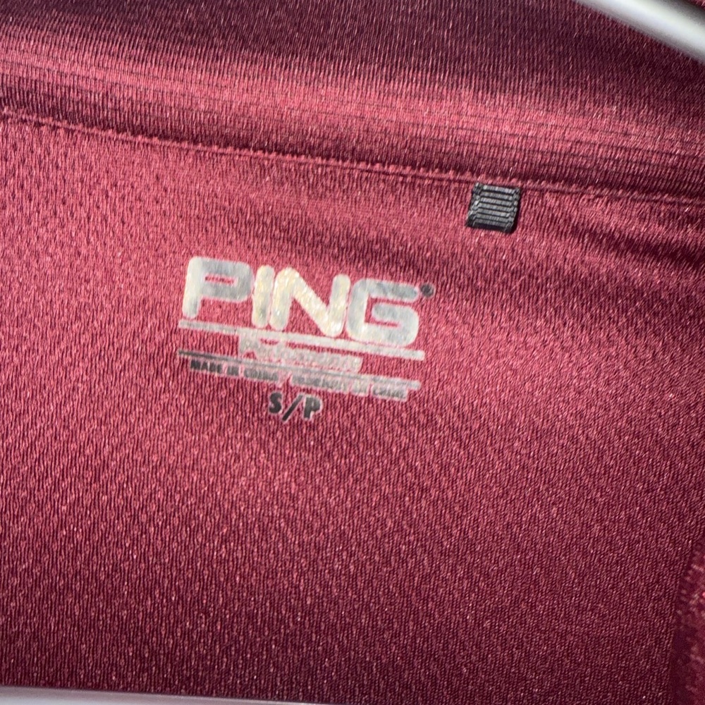 Ping Maroon Quarter-Zip Pullover Mississippi Stat… - image 2